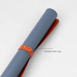 MAMARO Reversible Desk Mat 90x45 CM - Large Vegan Leather Office Desk Pad | Waterproof Mousepad image 3