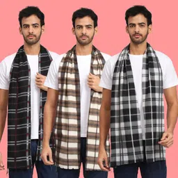 ANIXA Checkered Men Muffler-picture-47