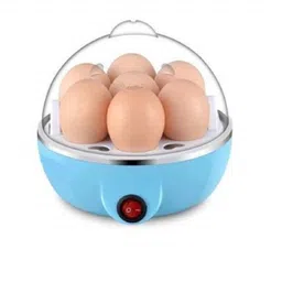 z-one Electric 7 Egg Boiler Super Super one Stainless Steel 7 Egg Cooker, Boiler, Poacher Electric and Steamer with Tray 355 Egg Cooker (Multicolor, 7 Eggs) Egg Cooker image 1