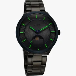 titan Regalia Stellar 2 Grey Dial Stainless Steel Strap Analog Watch - For Men 10028KM01 image 3