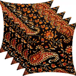 changers Combo Set Of 5 Cushion And 2 Microfibre Floral Bolster Pack of 7 image 2