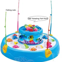 shyamsales Unique Fishing Game Musical Toy Set For Kids-picture-17
