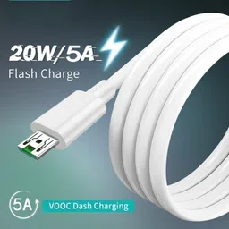 ULTRAWARP Micro USB Cable 4 A 1 m original 20W 5V/4A MICRO VOOC CHARGER CABLE image 3