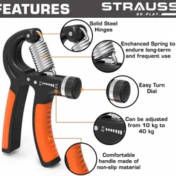 selva Adjustable Hand Grip Strengthener-S1 Hand Grip/Fitness Grip image 3