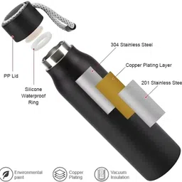shopimoz 550 ml Stainless Steel Bottle image 4