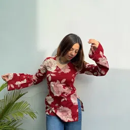 Women Printed Pure Cotton Ethnic Dress-image-43