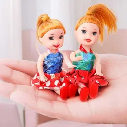 apexio collection Doll Set For Your Little Princess & Kids, Foldable Arms & Legs (Multicolor) image 3