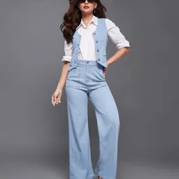 miss chase Top Pant Co-ords Set-picture-23