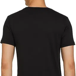 garbfeb Men Printed Round Neck Pure Cotton White T-Shirt image 3