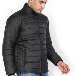 nuevosporta Men Solid Puffer Jacket image 3
