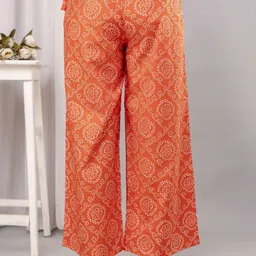 kanchuk Women Regular Fit Multicolor Cotton Blend Trousers image 2