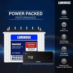 luminous Zelio+1100 V2 Inverter_ILTT 26060 Tubular Inverter Battery image 2