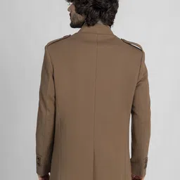 lure urban Polyester Solid Coat For Men image 2