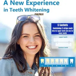 phizller Teeth Whitening Strips Stain Removal For Women Overnight Use Teeth Whitening Kit image 4