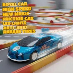 smart boy Royal Friction Toy Car for Kids | Stylish Design 888 image 5