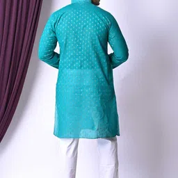 r m dresses Men Pure Cotton Kurta Pyjama Set image 2