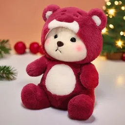 snugly stuff Latest Cute Lena Teddy Bear, Removable Cap, Stuffed Toy image 1