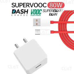 CLAT 80 W SuperVOOC 7 A Wall Charger for Mobile with Detachable Cable-picture-17