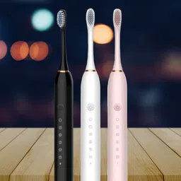 SmileFlow IPX7 Waterproof Sonic Toothbrush with Long Battery Backup Electric Toothbrush image 1