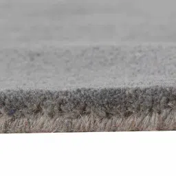 presto Grey Geometric Wool 3 ft x 3 ft Hand Tufted Round Carpet image 5