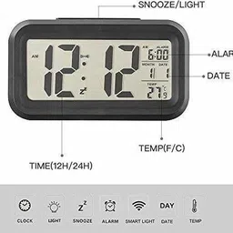 bep Digital Black Clock image 2