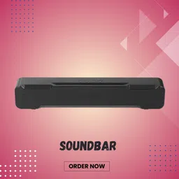 SYARA 20W Bluetooth Soundbar with 4 Hours Wireless Playback Bluetooth Speakers6SQ263 20 W Bluetooth Soundbar image 1