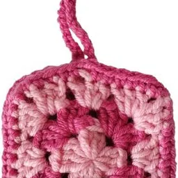 hand made crafting Pouch for Handmade Crochet Pink AirPods Case-picture-15