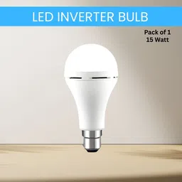 15W Rechargeable Emergency Inverter LED Bulb, Upto 4 Hours Battery For HomeU96 4 hrs Bulb Emergency Light-image-37