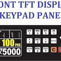 KK MART Latest Upgraded Mix Value Cash Counting Machine with MG, UV, IR Fake Detection Note Counting Machine image 4