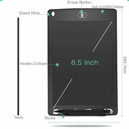 sse 8 inch Reusable Portable LCD Ewritting Pad, Drawing Tablet Board image 2