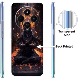 zaplab Back Cover for REDMI A4 5G , 24116RNC1I black Shadow Ninja back cover image 3