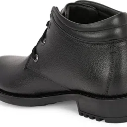 MONDAIN Men’s Casual Boots |Genuine Leather Upper & Lining |Comfortable EVA Sole Boots For Men image 4