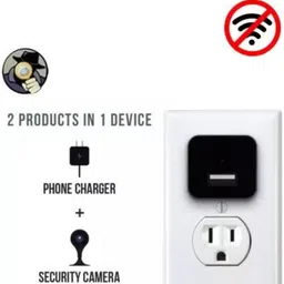 SNARIOVSN Spy Hidden cctv Camera 1080p Full HD Plug Wall Charger Mini USB 5MP 32GB Support Security Camera image 4