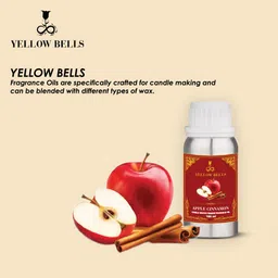yellow bells Apple Cinnamon Aroma Oil image 3
