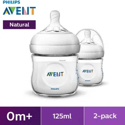 philips avent Natural Feeding Bottle Twin Pack 125ml - 125 ml-picture-21