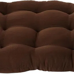 livspacey Microfibre Chair Pad Pack of 1 Solid Soft Square Seat Chair Pad for Home, Office & Car | 40x40 cm-picture-10