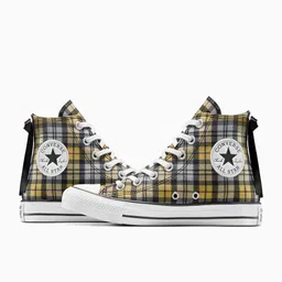 converse Chuck Taylor All Star Plaid unisex high top shoe image 5
