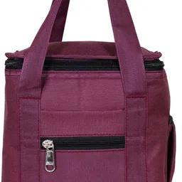 flexible tuff quality Hand lunch bag Unisex for school, college ,picnic and office etc., Waterproof Lunch Bag image 2
