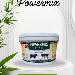 powermix Mineral mixture for cow buffalo pig goat poultry, growth,milk,fat Pet Health Supplements image 2