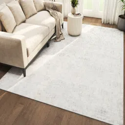 jaipur rugs Ivory Vintage and Distressed Wool and Viscose 5 ft X 8 ft Hand Woven Rectangle Carpet-picture-11