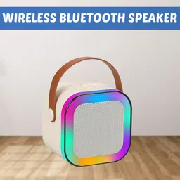 YAROH W12 (PORTABLE WIRELESS BLUETOOTH SPEAKER) Dynamic Thunder Sound & RGB LightZ193 10 W Bluetooth Laptop/Desktop Speaker-picture-16