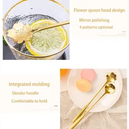 liotiz Disposable Stainless Steel Tea Spoon, Coffee Spoon, Dessert Spoon (Pack of 1) Disposable Steel Dessert Spoon image 5