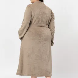 klotthe Brown XXL Bath Robe image 3