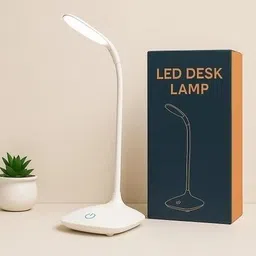diyalux Powerful Rechargeable Emergency Table Lamp / Student Reading Light Study Lamp image 1