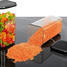 linear Plastic Grocery Container - 1200 ml image 5
