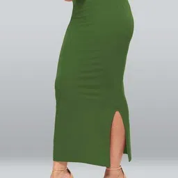 VDIHATA FASHION Green Saree Shapewear Petticoat For Saree Shaper And Underskirt For Women Lycra Blend Petticoat-picture-12