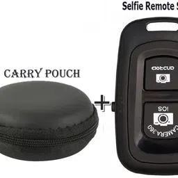 POZUB Bluetooth Camera Remote Shutter Quick pairing Selfie Remote+Carry PouchCamera Remote Control image 5
