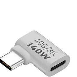Tobo White 140W USB C Adapter 40Gbps USB Type C 4.0 Male to Female Data Connector TD-1328CC Phone Converter-picture-20