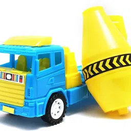 deepak badkur Push and Go Run Fast Cement Mixer Truck Toy for Kids(Pack Of 1) image 4