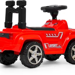 joyride Dstar Jeep4x4 Ride on Jeep for Kids |Music & Horn| Backrest Storage & Big Wheels Jeep Non Battery Operated Ride On image 3